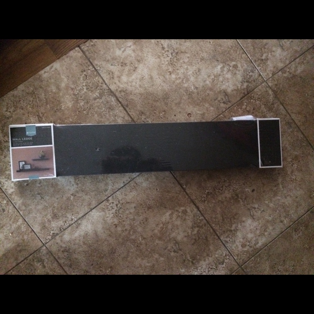 Wall shelf new w hardware